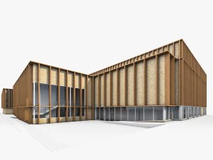 спортивный комплекс 3D Модель