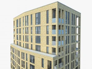residential buildings 3D Model