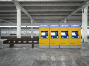 train station 3D Model