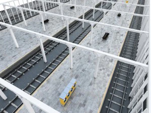 train station 3D Model