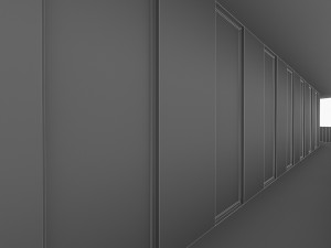 modern residential building Model 3D