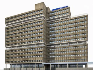 amsterdam &uuml;niversitesi binası 3D Model