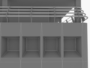 amsterdam university building 3Dモデル