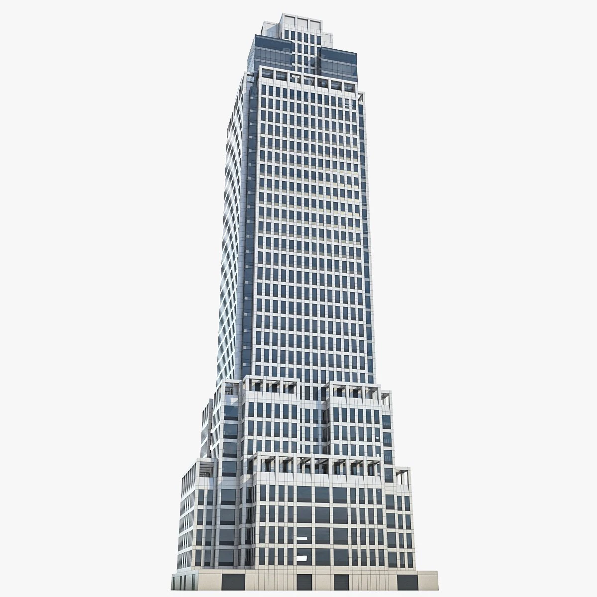 office building 06 3D Model .c4d .max .obj .3ds .fbx .stl .blend 