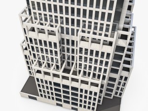 office building 06 3D 모델
