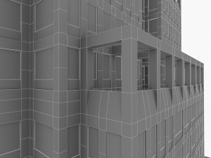 office building 06 3D 모델