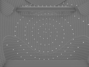 modern concert hall 1000 seats 3D Model