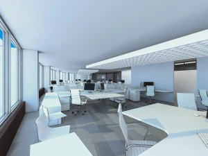 office interior 3D Model