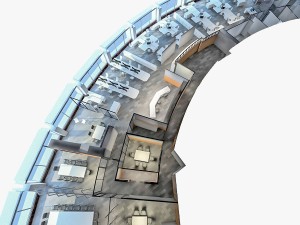 office interior 3D Modell