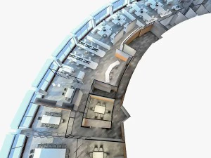 office interior 3D Model