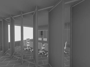 office interior 3D Model