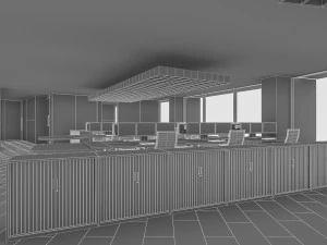 office interior 3D Model