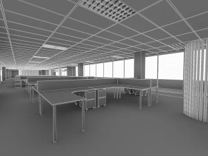 office interior 3D Model