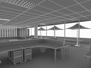 office interior 3D Model