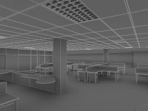 office interior 3D Model