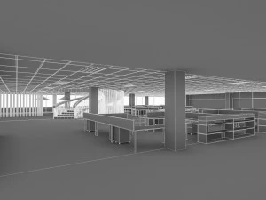 office interior 3D Model