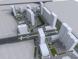 urban landscape collection - 10 pack 3D Model
