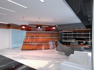 hall lobby interior 3D Model