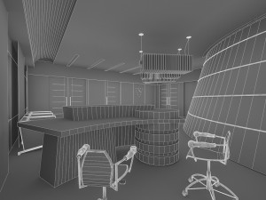 hall lobby interior 3D Model