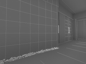 hall lobby interior 3D Model