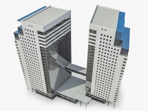 office building 07 3D 模型