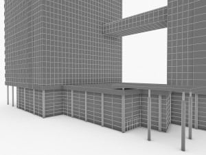 office building 07 3Dモデル