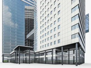office building 07 3D Model