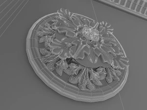 luxury bathroom interior 3D Model