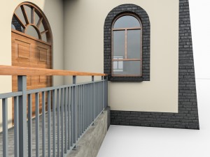 church building Modelo 3D