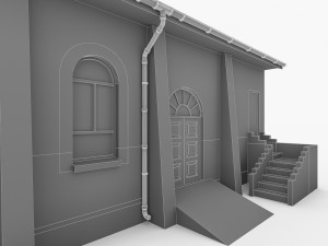 church building Modelo 3D