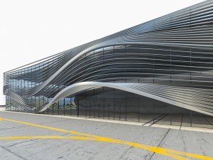 modern regional airport 3D 模型