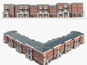 residential complex 3D Models