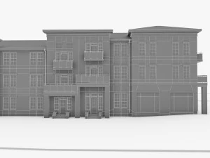 житловий комплекс 3D Модель