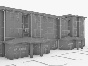 residential complex 3Dモデル