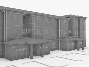 житловий комплекс 3D Модель