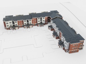 residential complex 3Dモデル