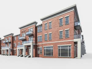 residential complex 3Dモデル