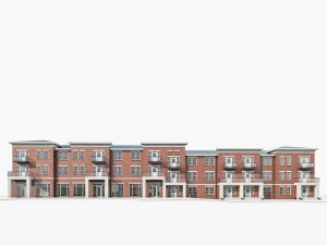 residential complex 3Dモデル