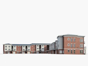 residential complex 3Dモデル