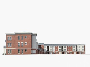 residential complex 3Dモデル