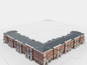 житловий комплекс 3D Модель