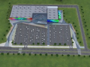 shopping mall 03 3D Model