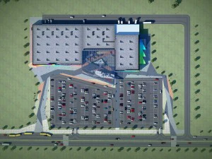 shopping mall 03 3D Model