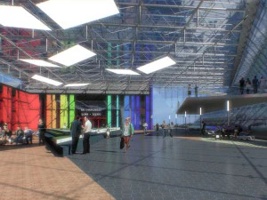 shopping mall 03 3D Model