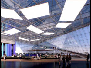 shopping mall 03 3D Model