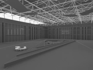 shopping mall 03 3D Model