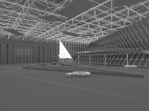 shopping mall 03 3D Model