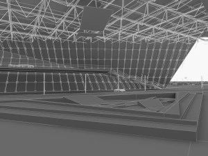 shopping mall 03 3D Model