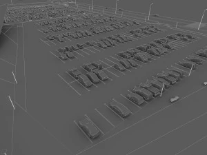 shopping mall 03 3D Model