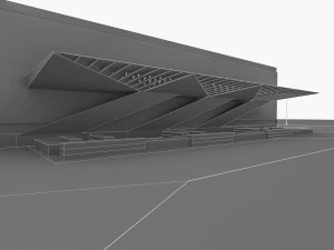 shopping mall 03 3D Model
